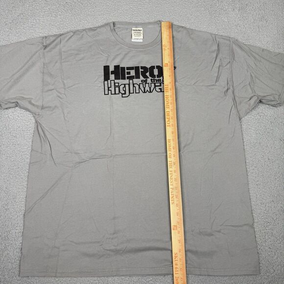 Mack Trucks Shirt Mens 3XL Gray Hero Of The Highway Bulldog Tee Ring Spun NWT - Picture 9 of 11